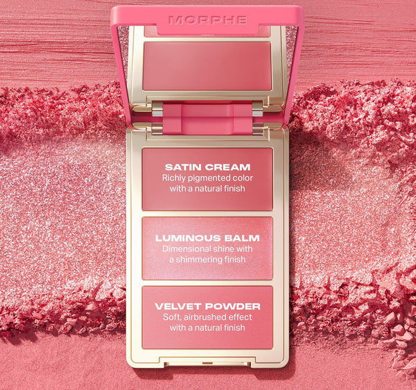 Wine & Dine - Cheek Thrills Multi-Finish Face Trio