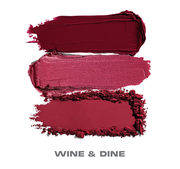 Wine & Dine - Cheek Thrills Multi-Finish Face Trio