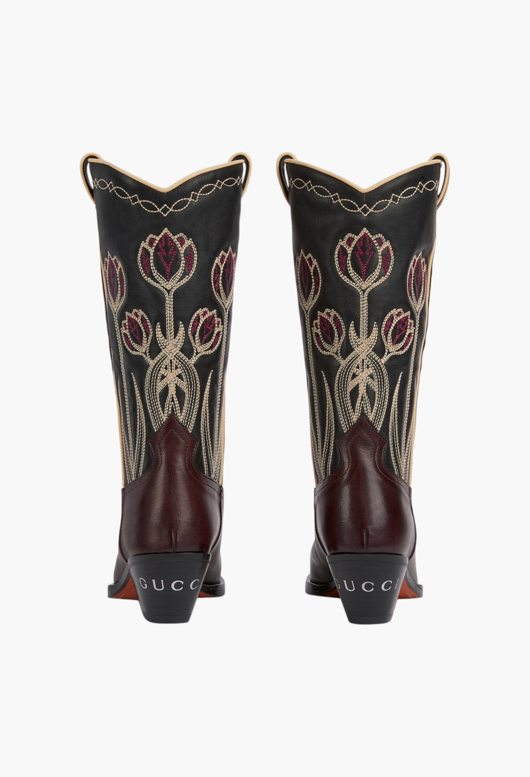 Women's Boot With Embroidery - GLAM MODA