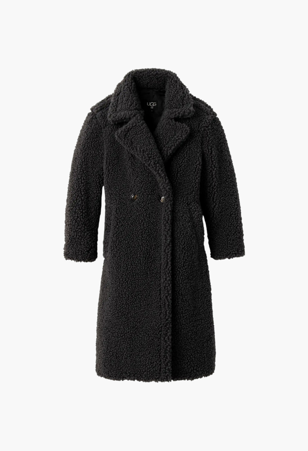 Women's Gertrude Long Teddy Coat - GLAM MODA