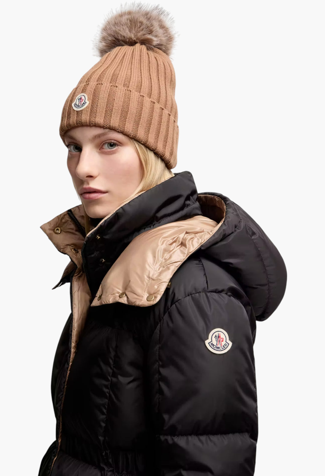 Wool Beanie With Pom Pom - GLAM MODA