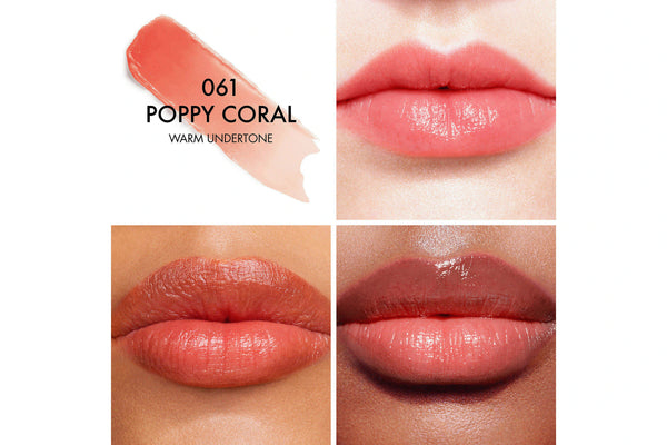 061 Poppy Coral Warm Undertone - Addict Lip Glow