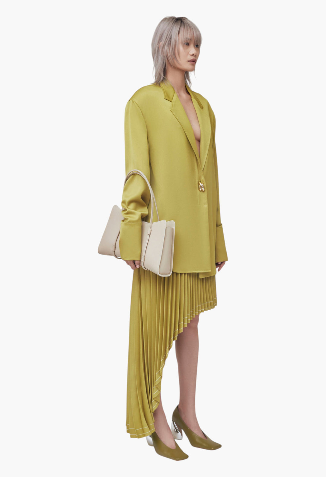 Yellow Green - Evelin Top - GLAM MODA