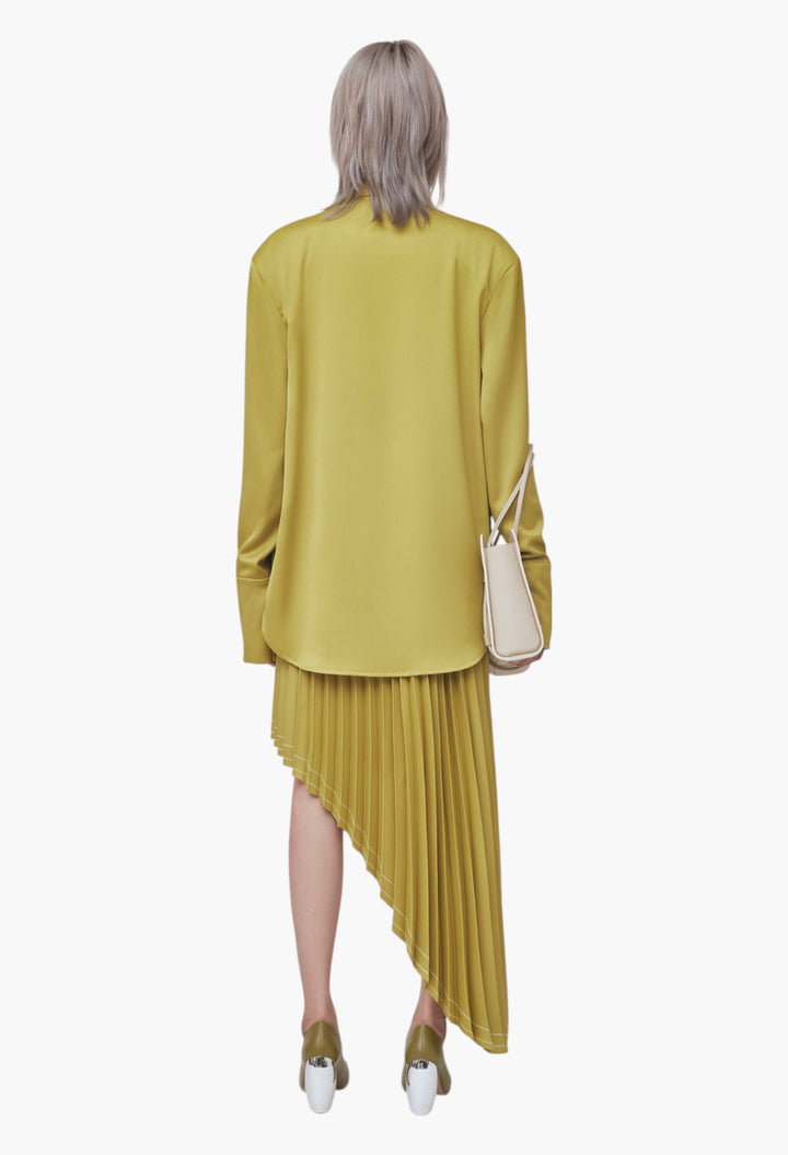 Yellow Green - Evelin Top - GLAM MODA