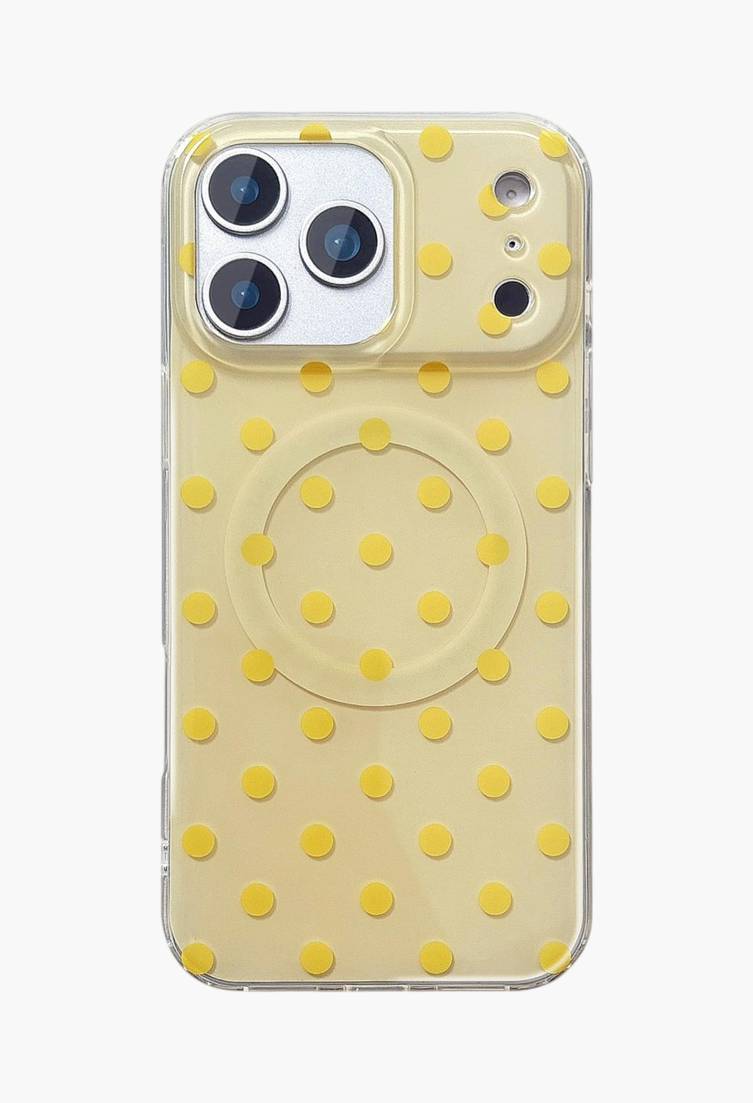 Magnetic Case for iPhone 17 Pro Max Case Compatible with Wireless Charging, Polka Dot Design Shockproof Bumper Cover Case for Girls Women - GLAM MODA