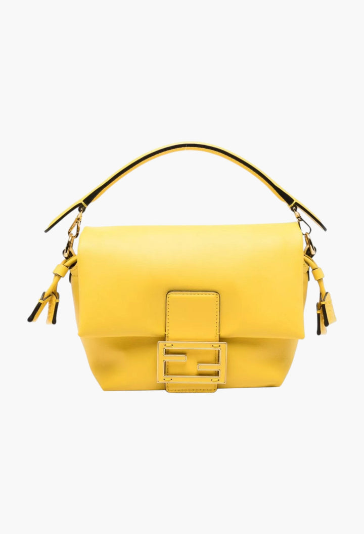 Mamma Baguette Small Leather Handbag - GLAM MODA