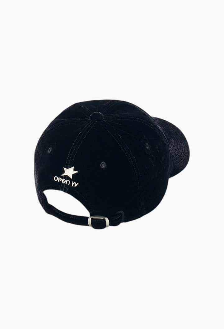 Yy Velvet Ball Cap - GLAM MODA