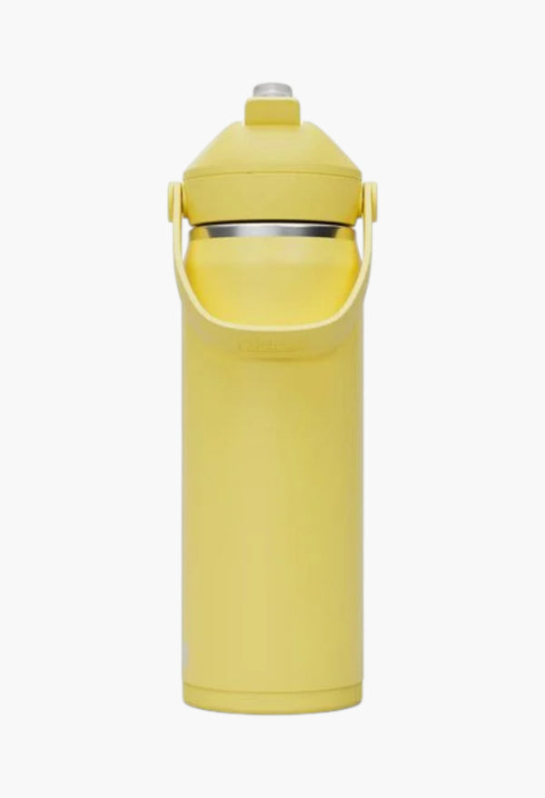 Yellow Bloom - Thrive™ Flip Straw 20oz Bottle, Insulated Stainless Steel