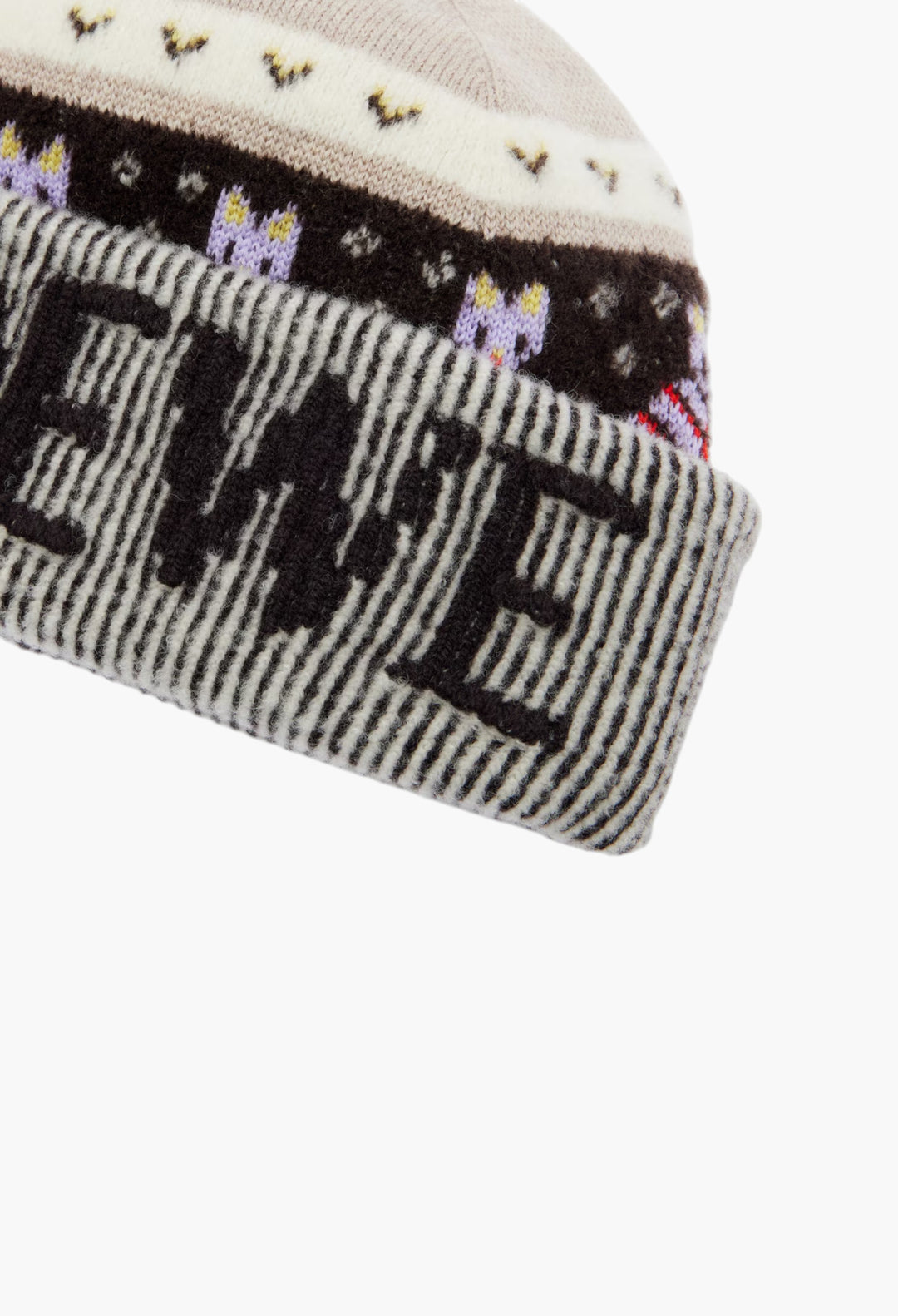 Logo Wool-Blend Beanie - GLAM MODA