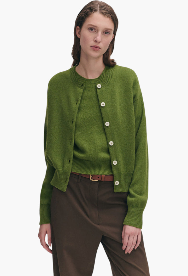 Ada Crewneck Cardigan - GLAM MODA