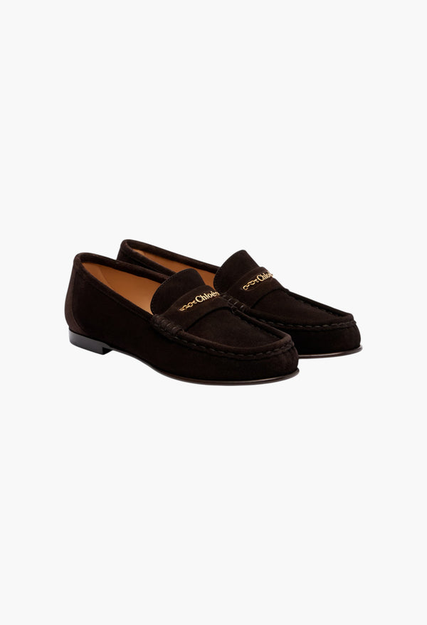 Chloé Suede Loafers