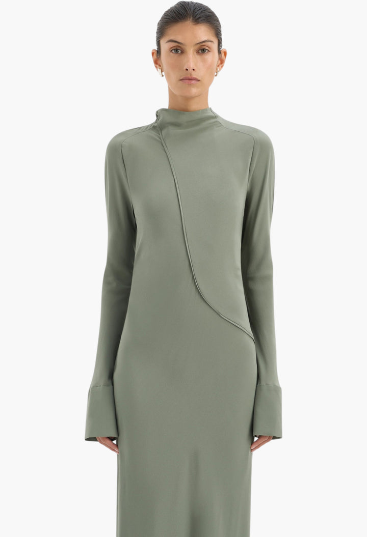 Rousseau Open Back Gown - GLAM MODA