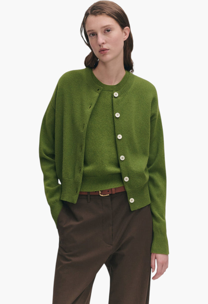 Ada Crewneck Cardigan - GLAM MODA