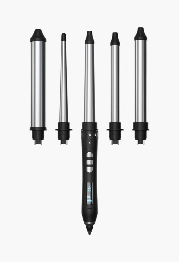 The Chameleon 5 Barrel Interchangeable Curling Kit