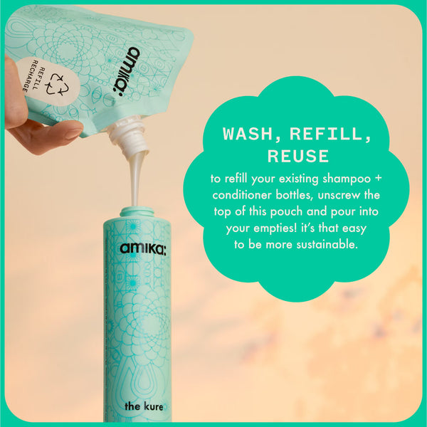 The Kure Bond Repair Shampoo Refillable Pouch 500ml