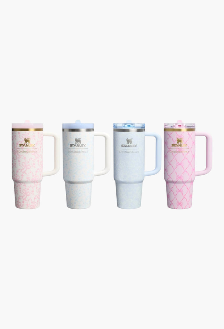 Stanley 1913 x LoveShackFancy Holiday The Quencher ProTour Set 4-pack | 30 OZ - GLAM MODA