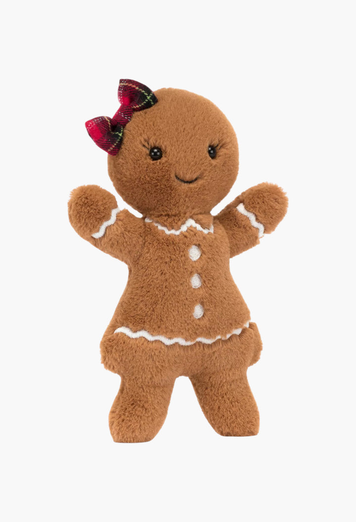 Jolly Gingerbread Ruby Soft Toy 18cm - GLAM MODA