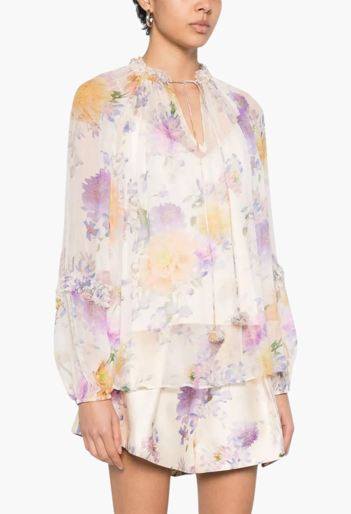 Luna Ruffled Blouse - GLAM MODA
