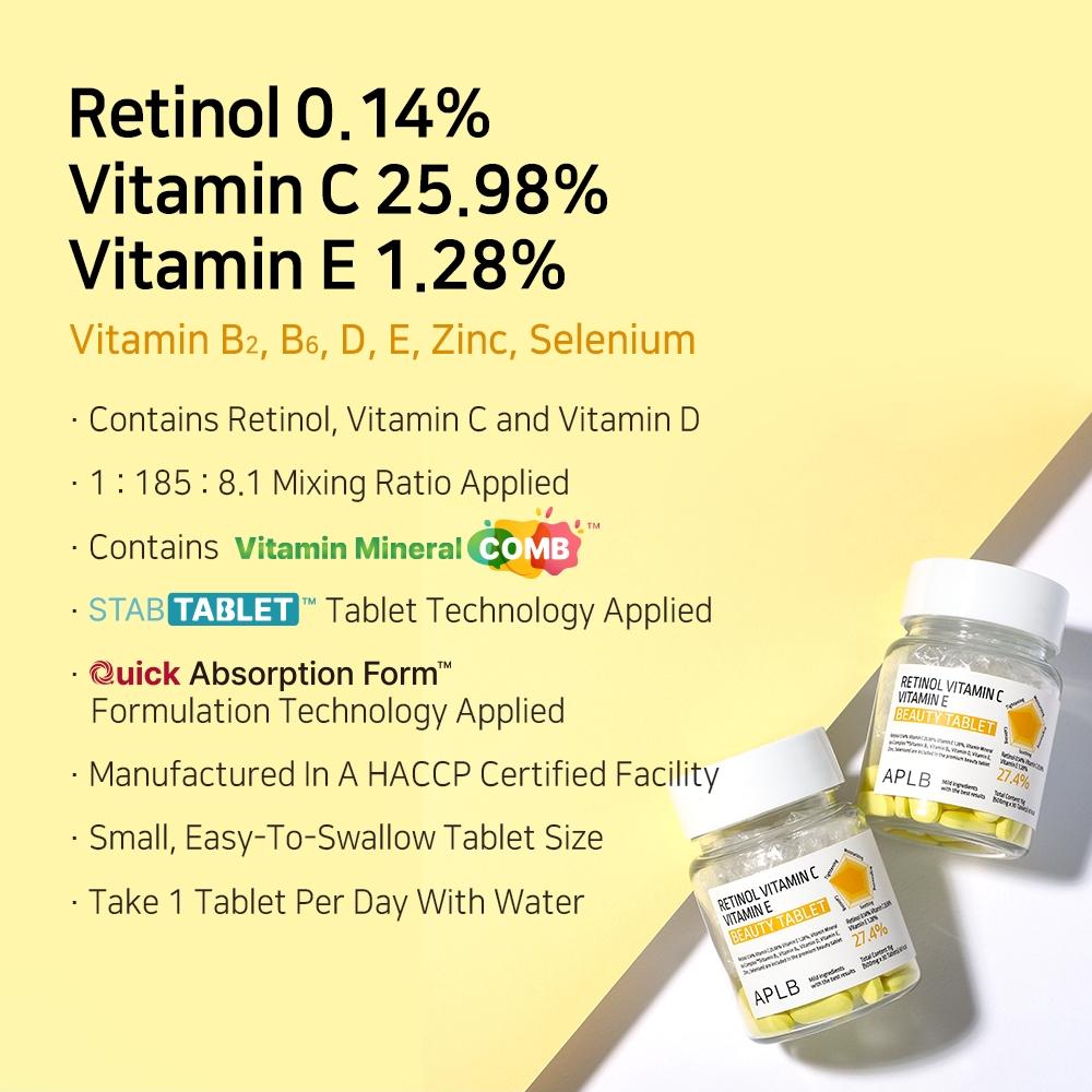 Retinol Vitamin C Vitamin E Beauty