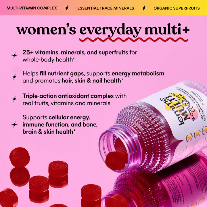 Lemme Multi Women's Daily Gummies - GLAM MODA