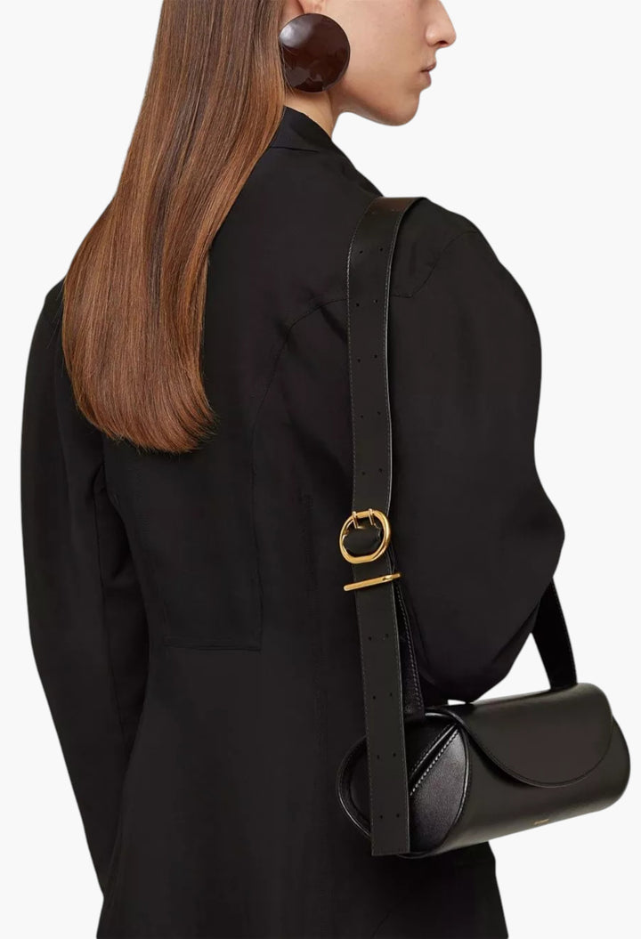 Cannolo Small Leather Shoulder Bag - GLAM MODA