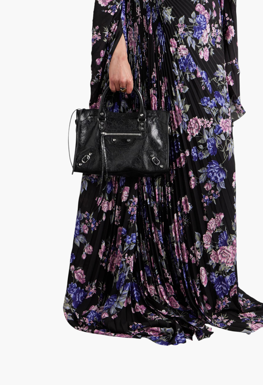 Le City Small Embellished Textured-Leather Tote - GLAM MODA