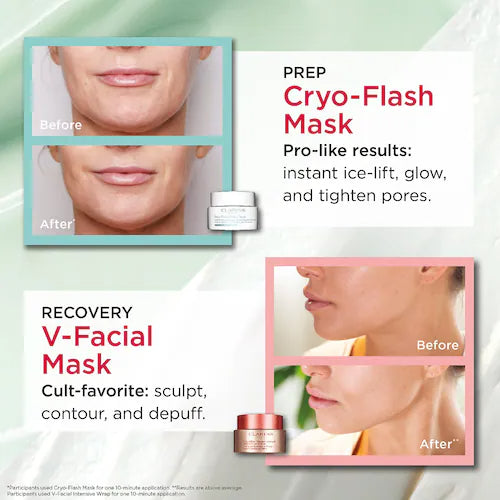 Cryo-Flash Instant Lift Effect & Glow Boosting Face Mask - GLAM MODA