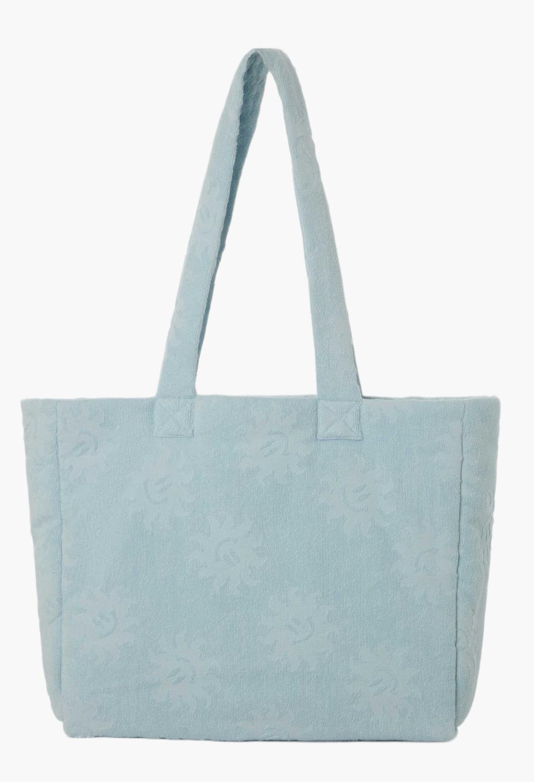 Sunny Towelling Beach Bag Ice Blue