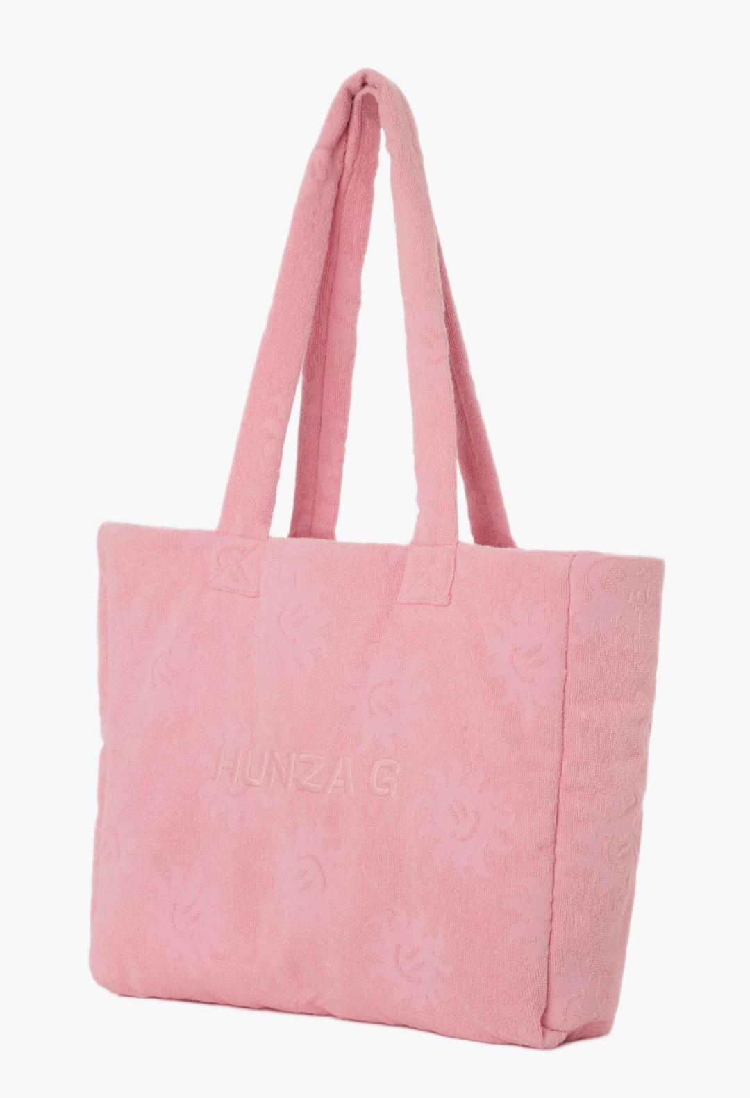 Sunny Towelling Beach Bag Ice Blue