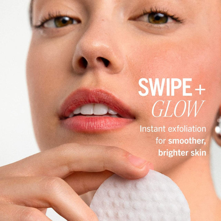 Brighten + Glow Facial Radiance Pads with Glycolic + Lactic Acids - GLAM MODA