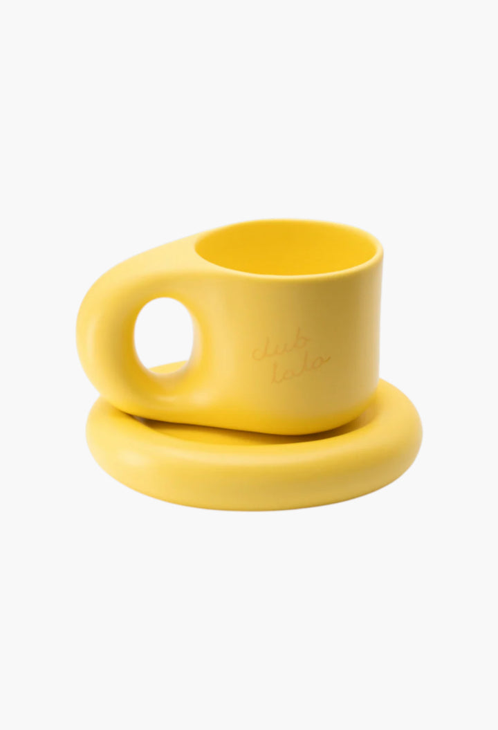 Club La La Mug & Saucer - GLAM MODA