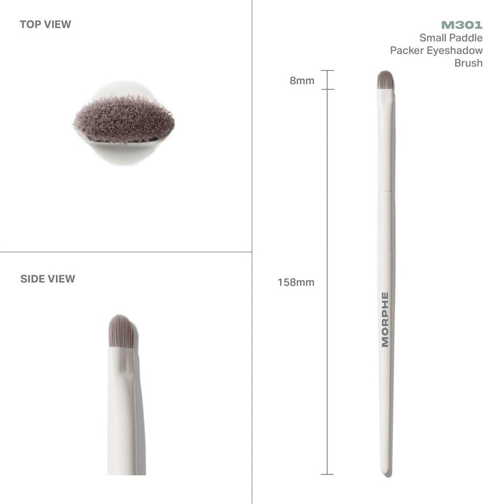 M301 Small Paddle Packer Eyeshadow Brush - GLAM MODA