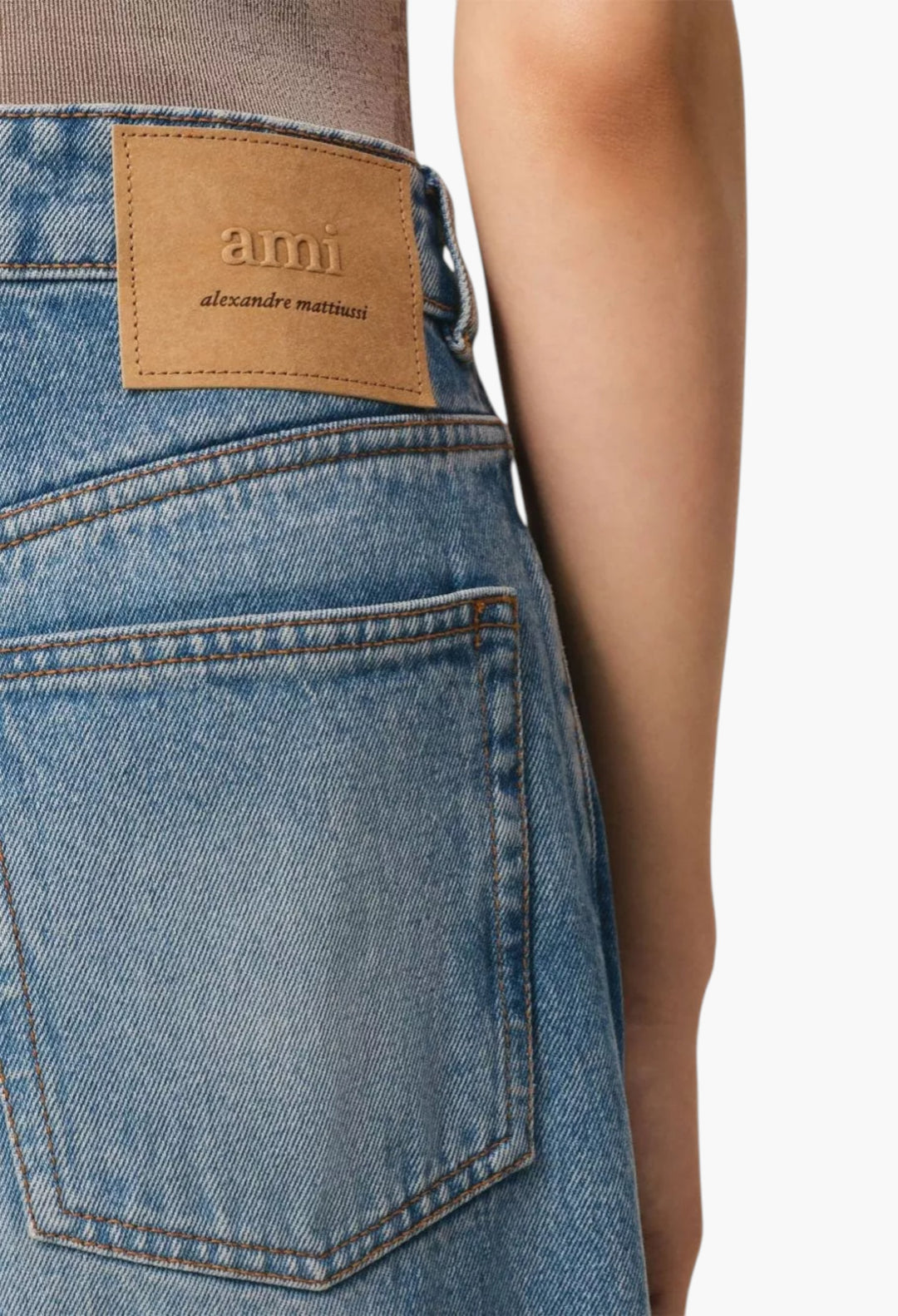Large Fit Denim Jeans - GLAM MODA