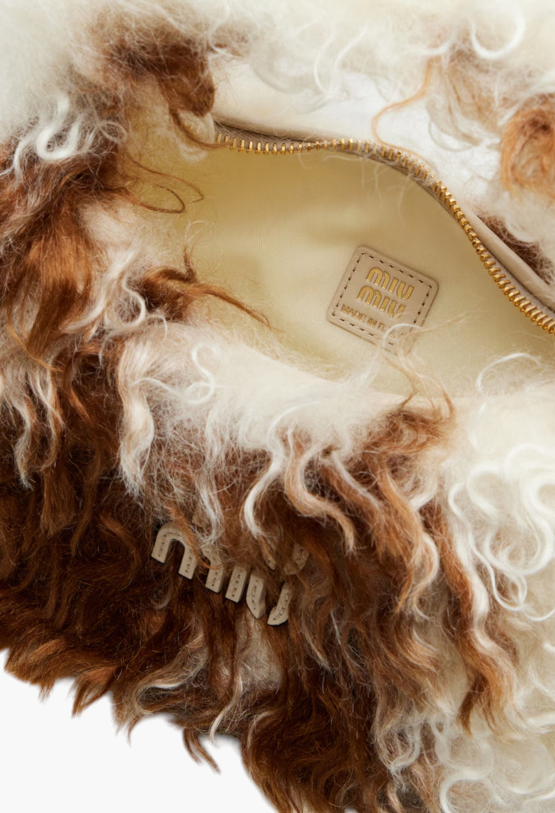 Wander Cow-Print Shoulder Bag