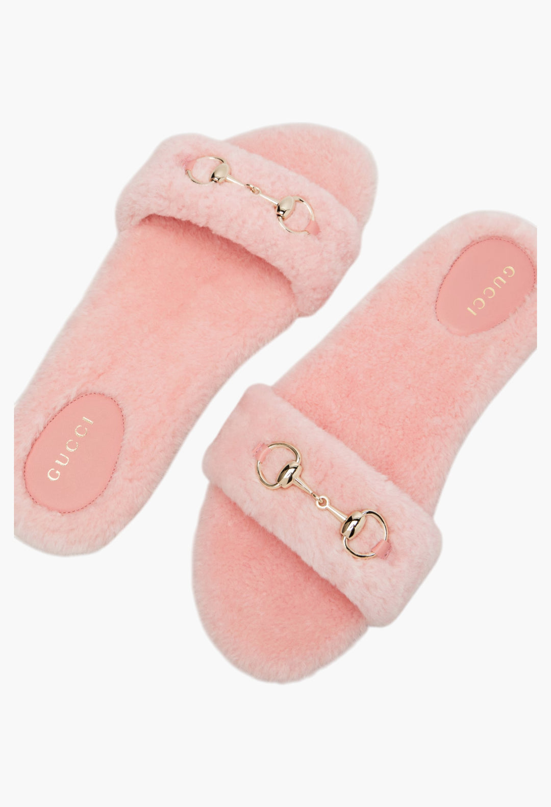Siaga Horsebit Shearling Slides - GLAM MODA