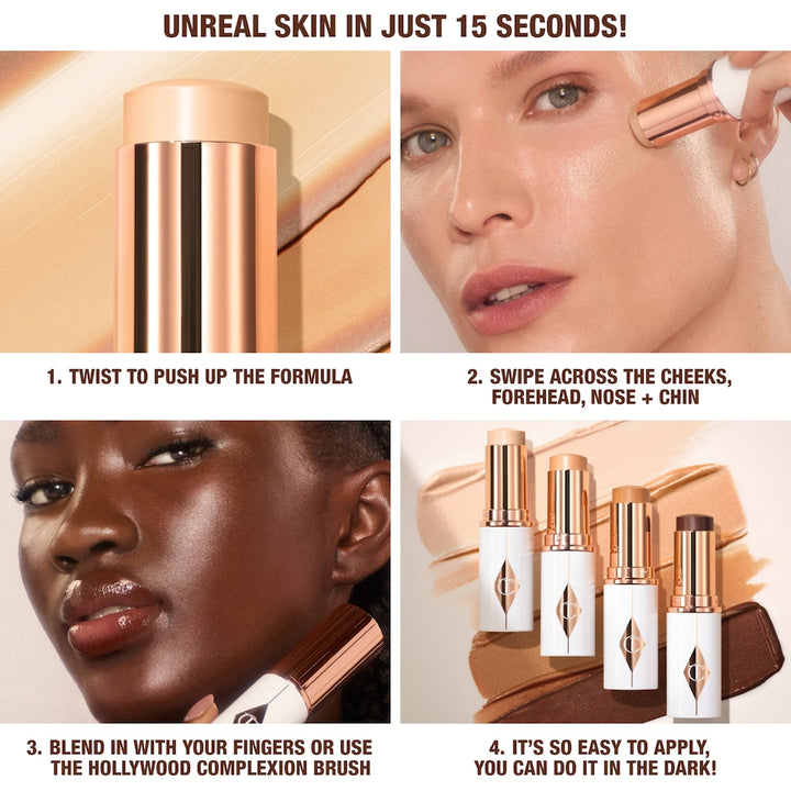 Unreal Skin Sheer Glow Tint Hydrating Foundation Stick - GLAM MODA