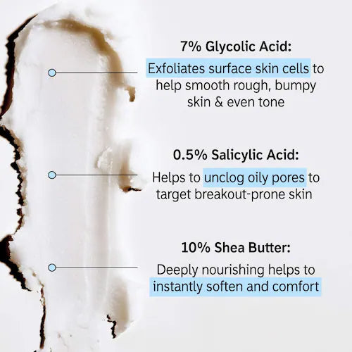 Glycolic Acid Exfoliating Body Stick - GLAM MODA