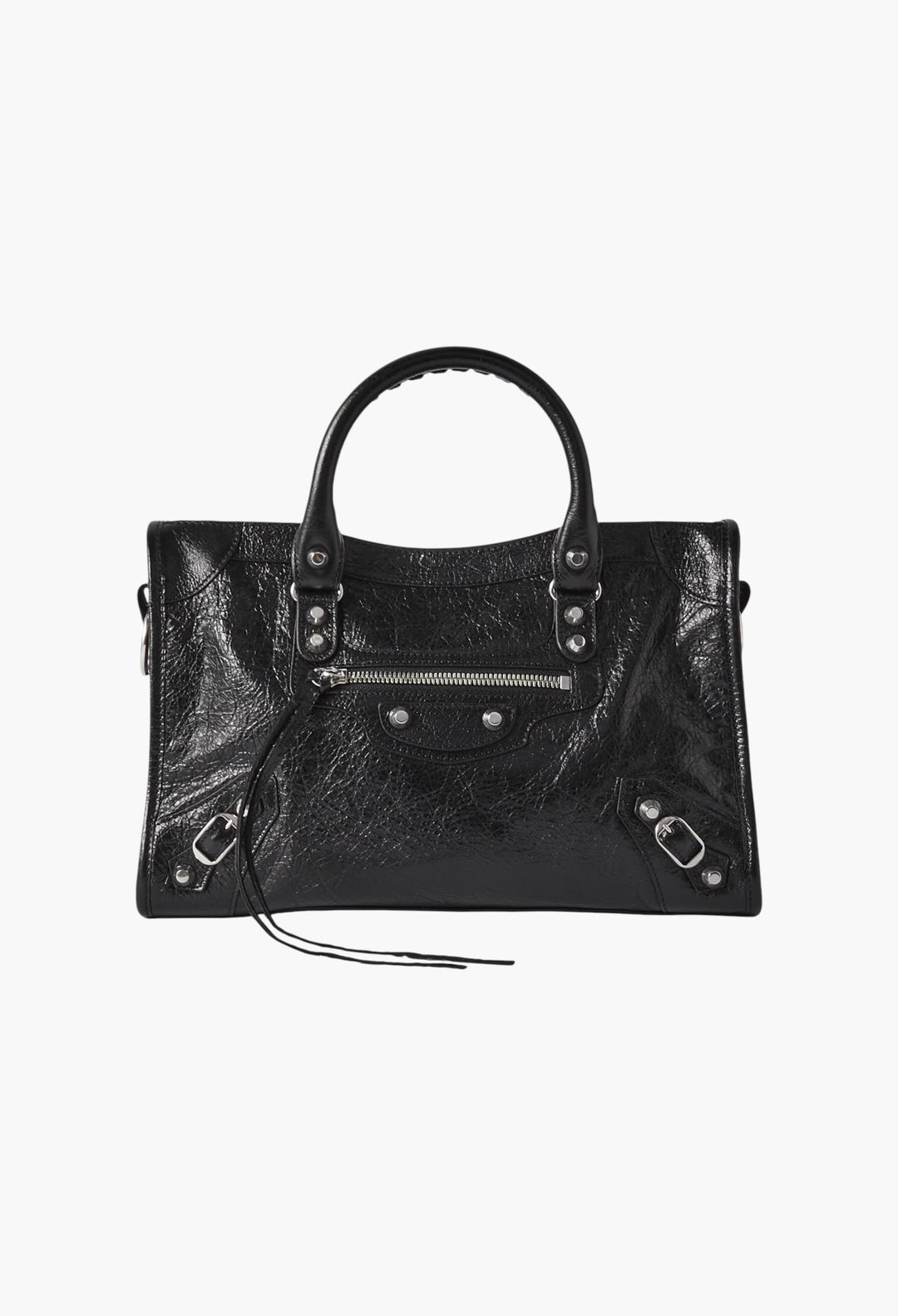 Le City Small Embellished Textured-Leather Tote - GLAM MODA