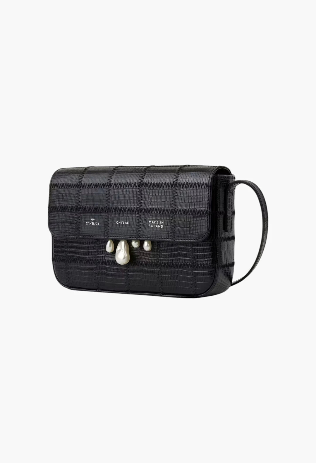Classic Flap Bag with Pearls