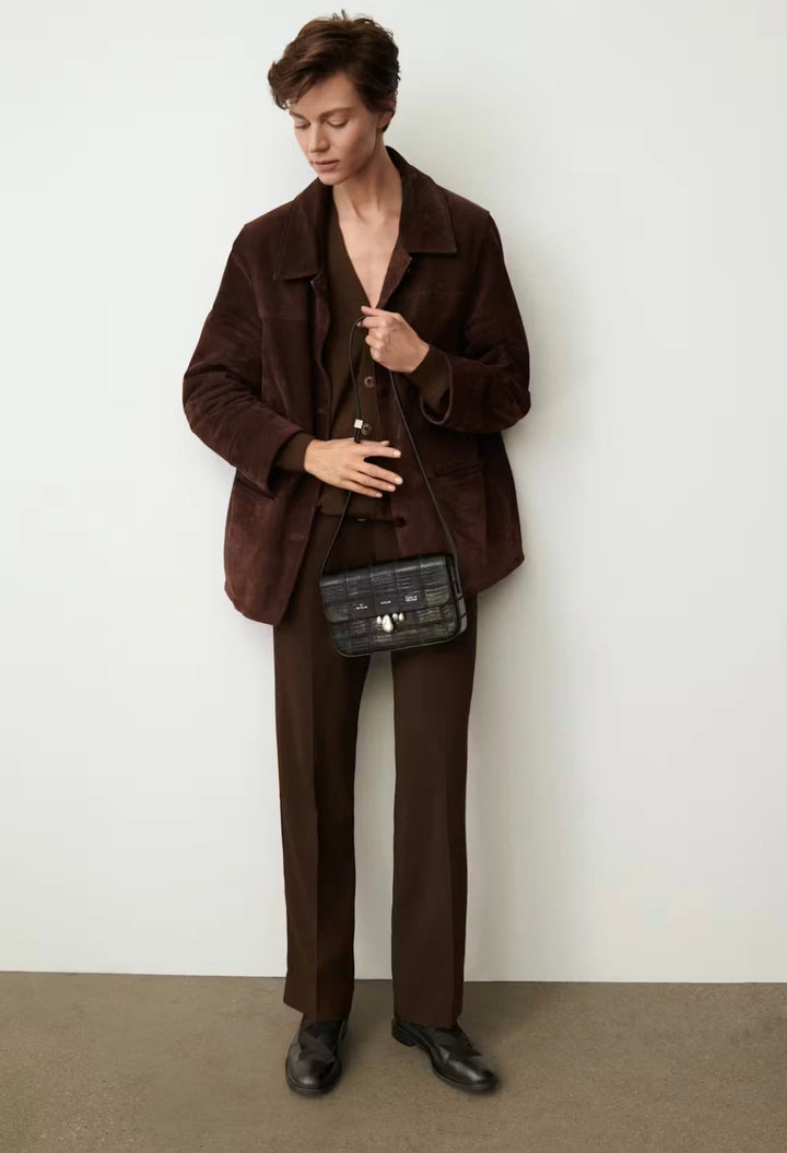 Classic Flap Bag with Pearls