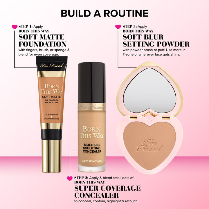 Ivory - Born This Way Soft Matte Foundation - GLAM MODA