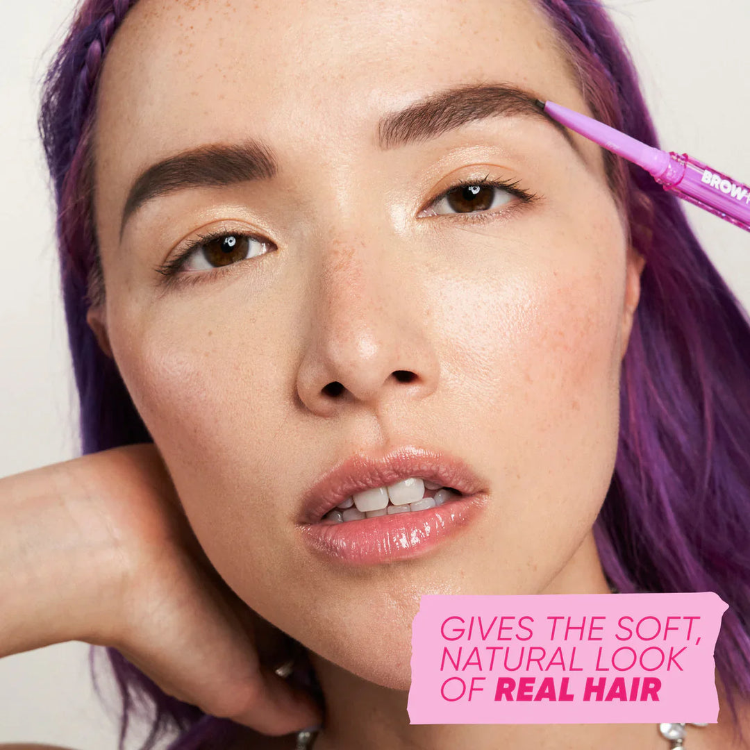 Dark Brown - Brow Pop Dual-Action Defining Pencil - GLAM MODA