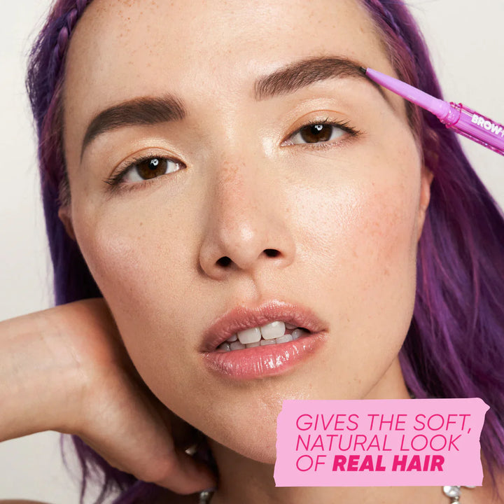 Dark Brown - Brow Pop Dual-Action Defining Pencil - GLAM MODA