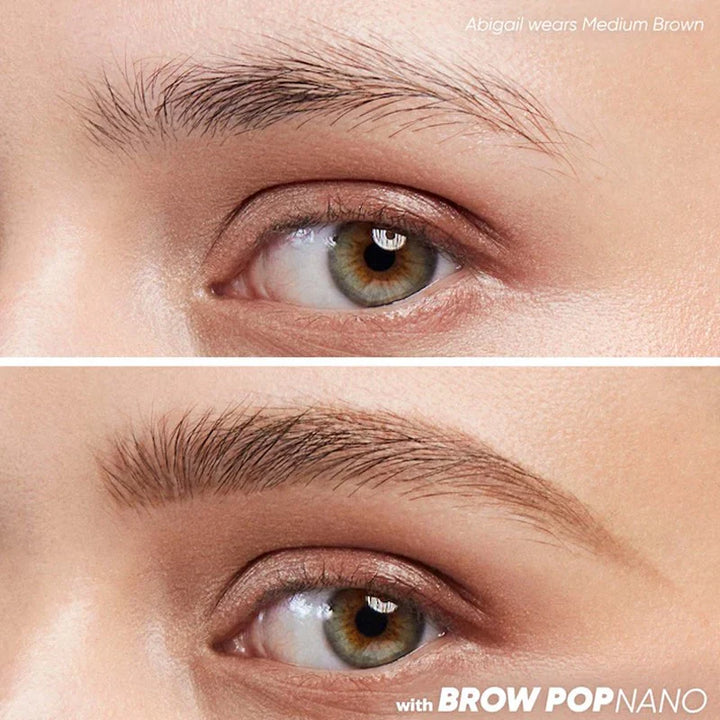 Medium Brown - Brow Pop Nano - Brow Pencil - GLAM MODA31