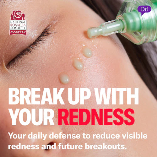 Left Un-Red Reducer Face Serum for Redness and Blemish Prone Skin - GLAM MODA