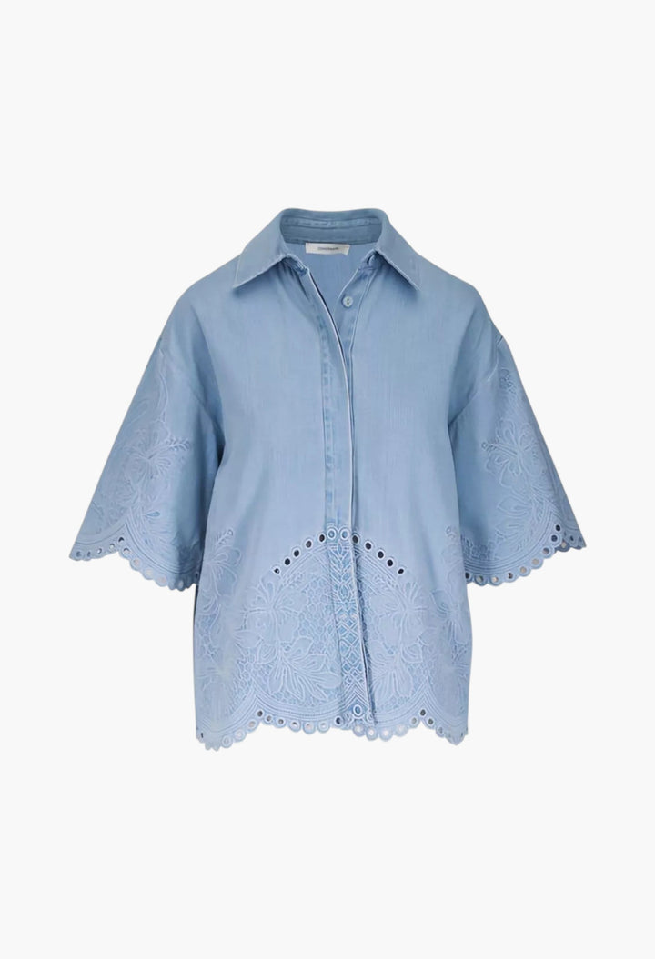 Daylight Denim Shirt - GLAM MODA