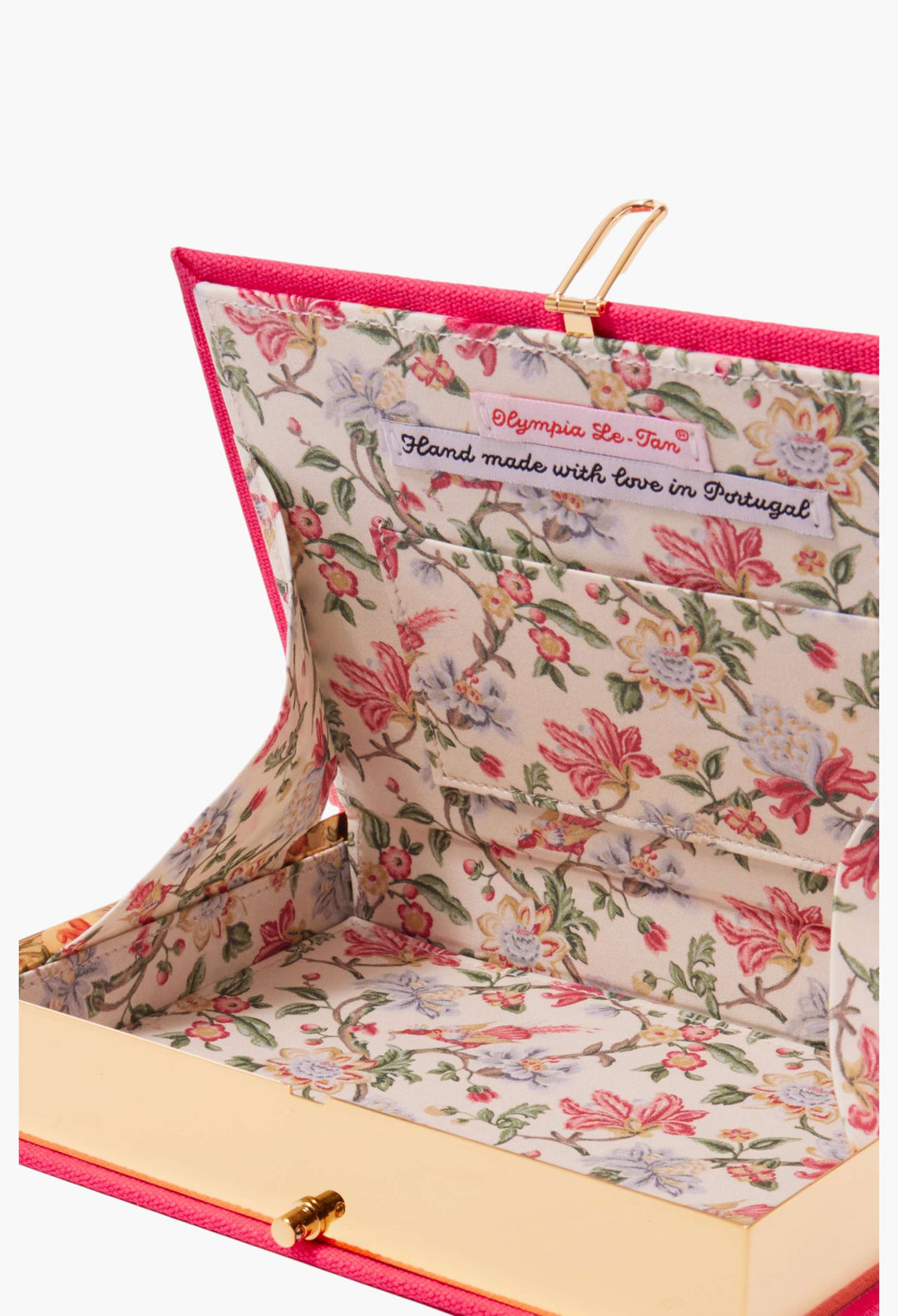 Romeo & Juliet Embroidered Appliquéd Canvas Clutch - GLAM MODA