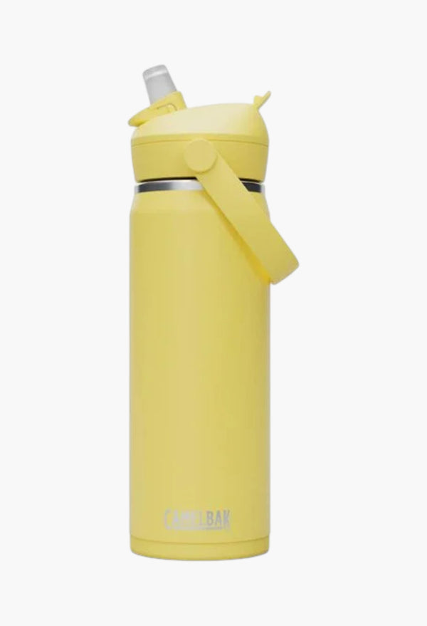 Yellow Bloom - Thrive™ Flip Straw 20oz Bottle, Insulated Stainless Steel