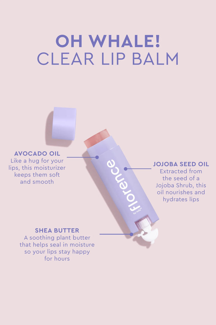 Oh Whale! Clear Lip Balm - GLAM MODA