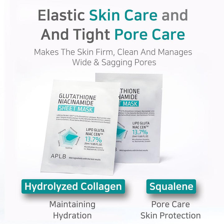 Glutathioine Niacinamide Sheet Mask